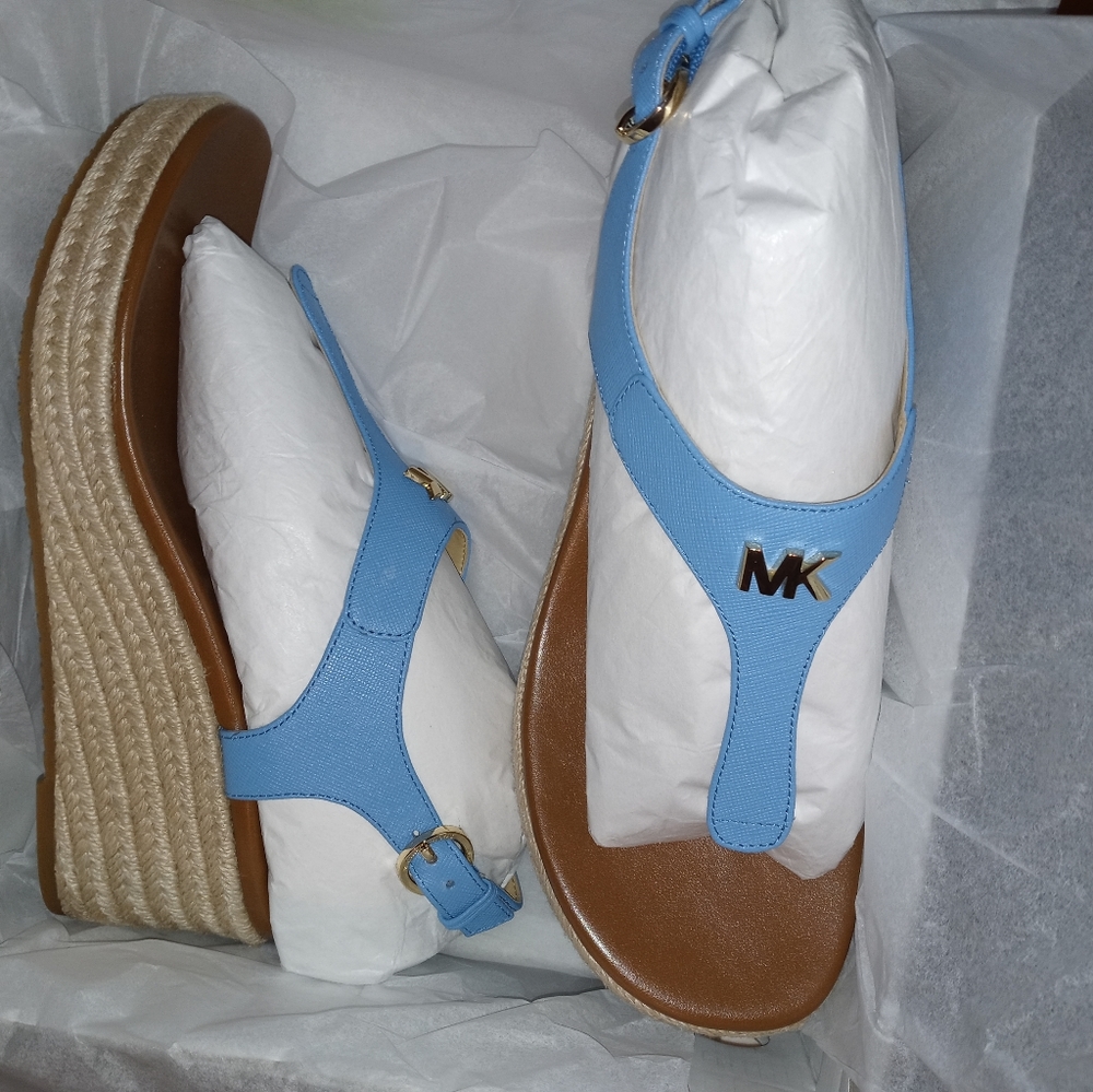Michael Kors thing wedges NWT